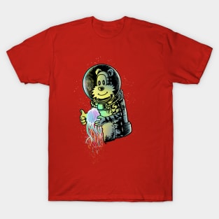 space hobbes astronaut T-Shirt